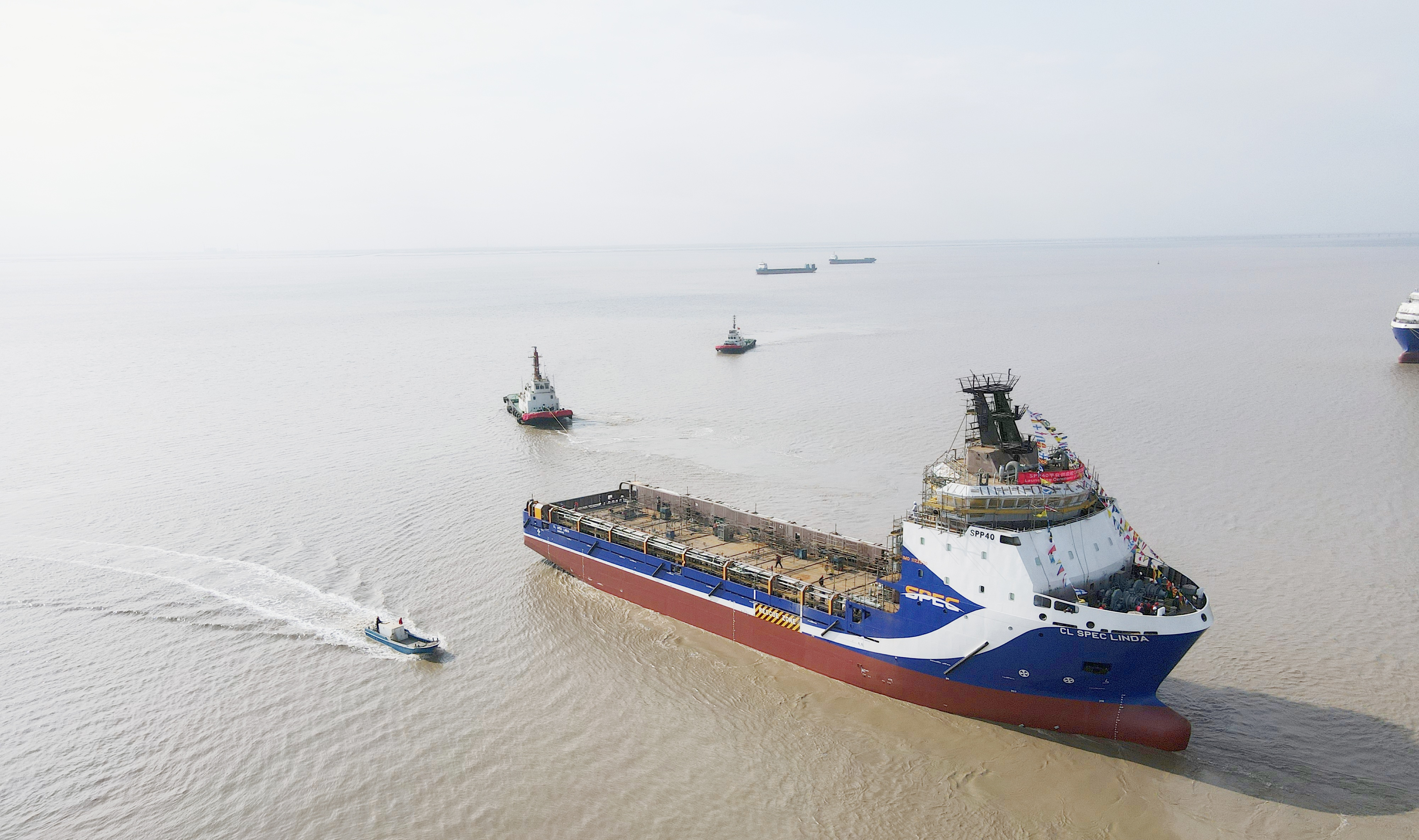 勇奪新年“開門紅”三箭齊發！——子公司潤邦海洋SPP40平臺供應船多節點同步突破(圖3)