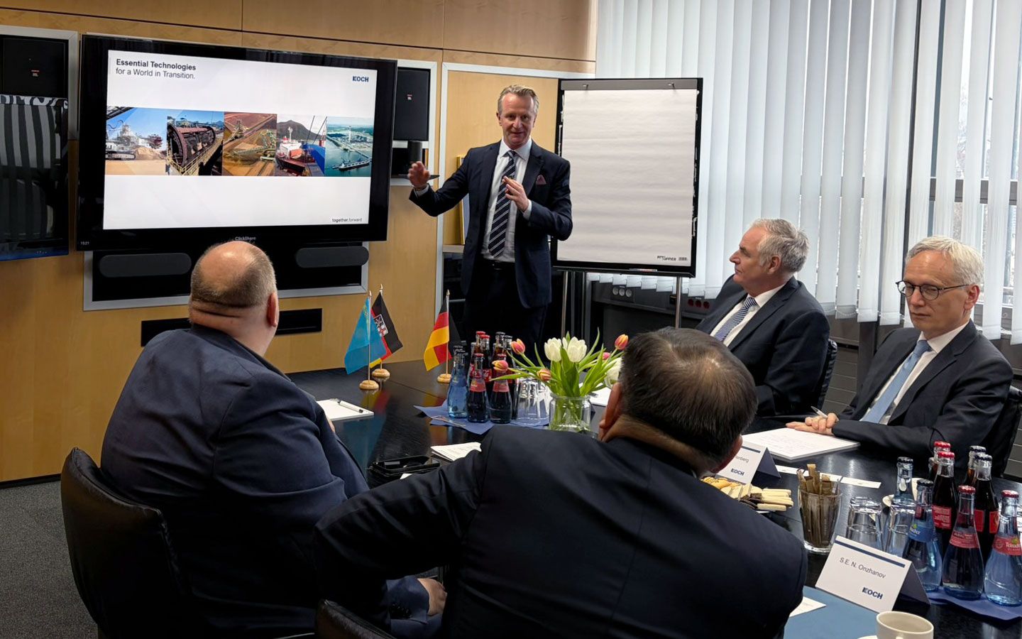 哈薩克斯坦大使訪問德國KOCH公司，共商可持續(xù)原材料合作新路徑(圖2)