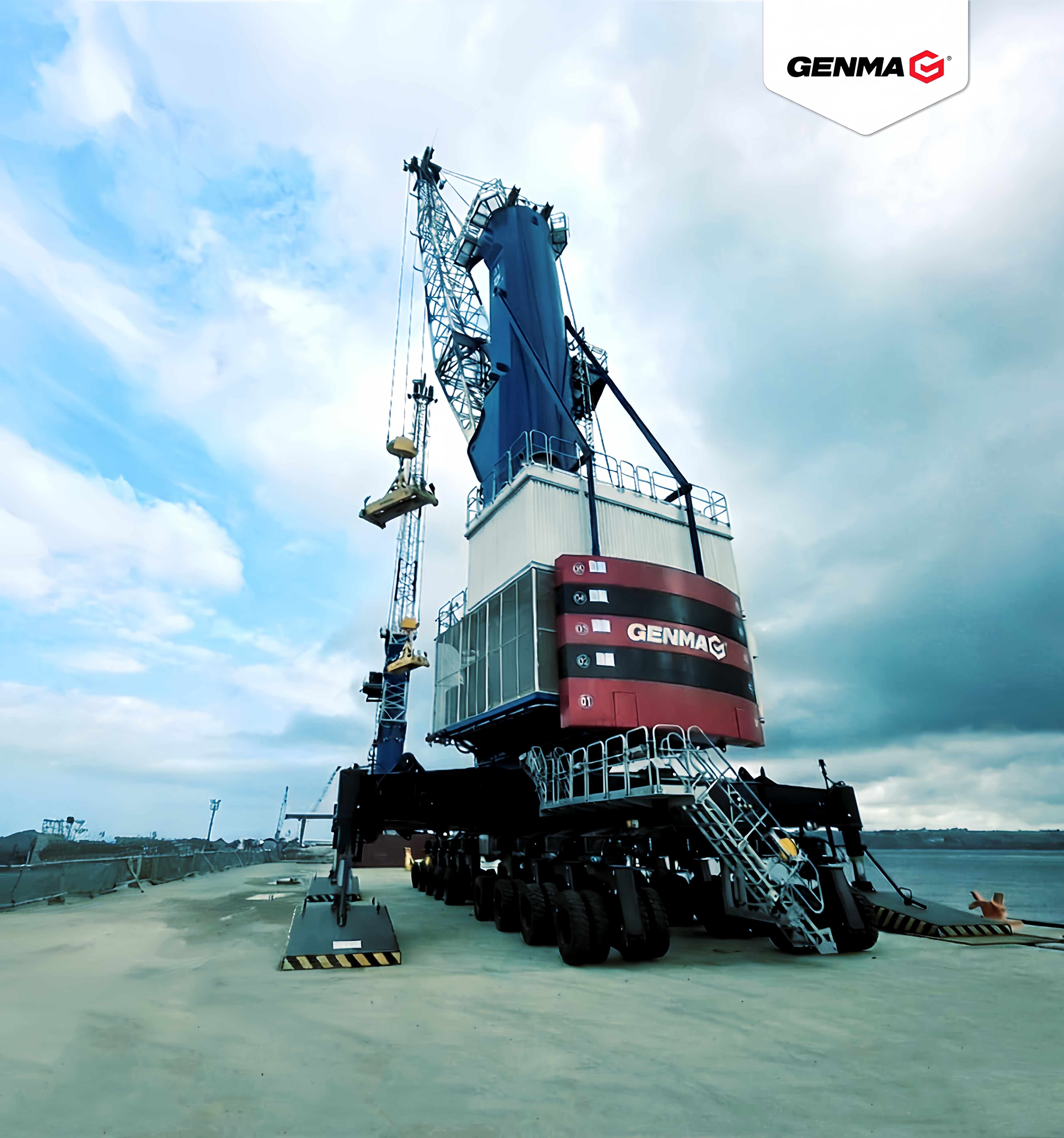 交付+2,GENMA兩臺MHC將服務安哥拉卡約新港未來運營(圖1) 交付+2,GENMA兩臺MHC將服務安哥拉卡約新港未來運營(圖1)